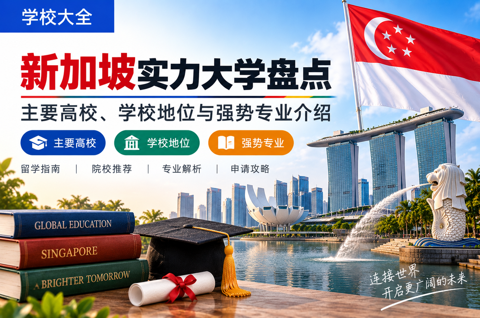 新加坡实力大学盘点：主要高校、学校地位与强势专业介绍