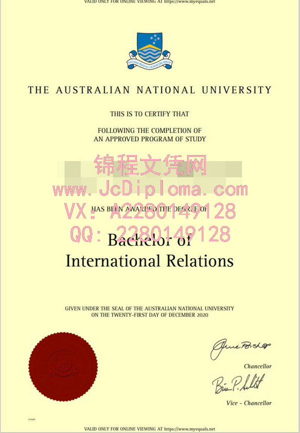 澳大利亚国立大学学士文凭样本|购买澳大利亚国立大学高仿毕业证|澳大利亚国立大学定制文凭