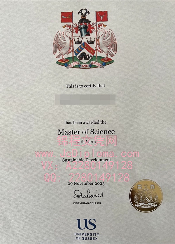 萨塞克斯大学硕士文凭样本|萨塞克斯大学毕业证购买|办理萨塞克斯大学定制文凭