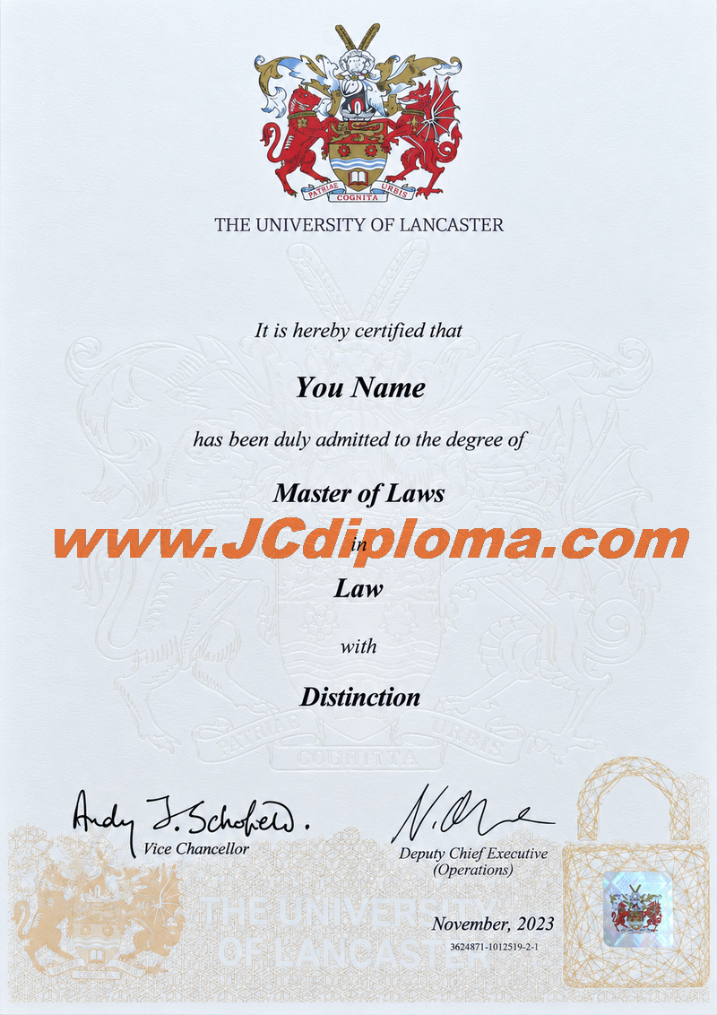 兰卡斯特大学定制文凭Lancaster University